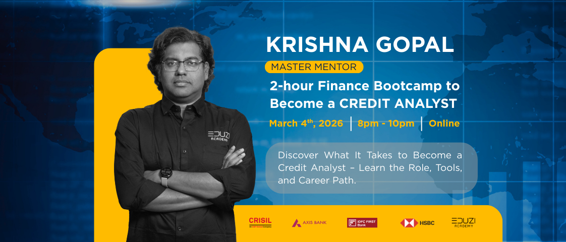 FINANCE BOOTCAMP TO BECOME A CREDIT ANALYST